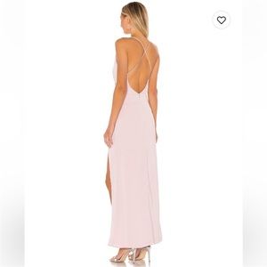 superdown Belle Slit Maxi Dress in Mauve XS